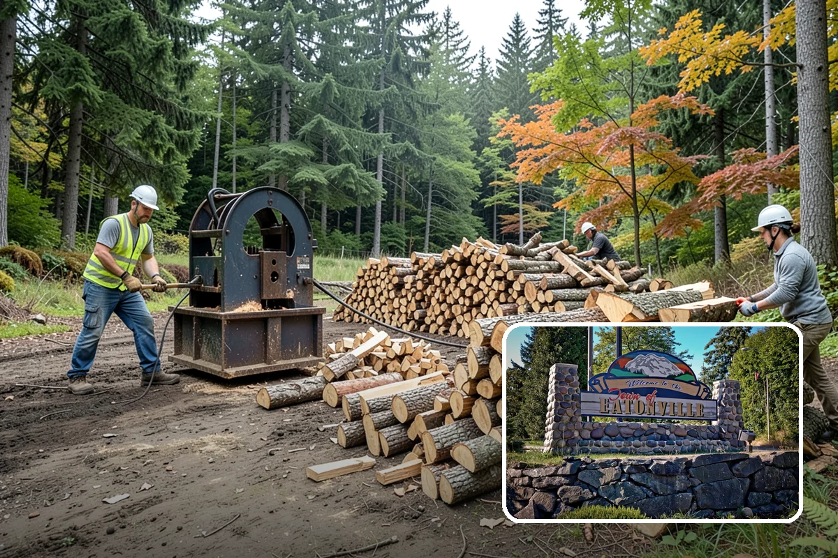 Power Outage Firewood in Eatonville, Pierce County, WA - Keeps your home heated when the grid is down
