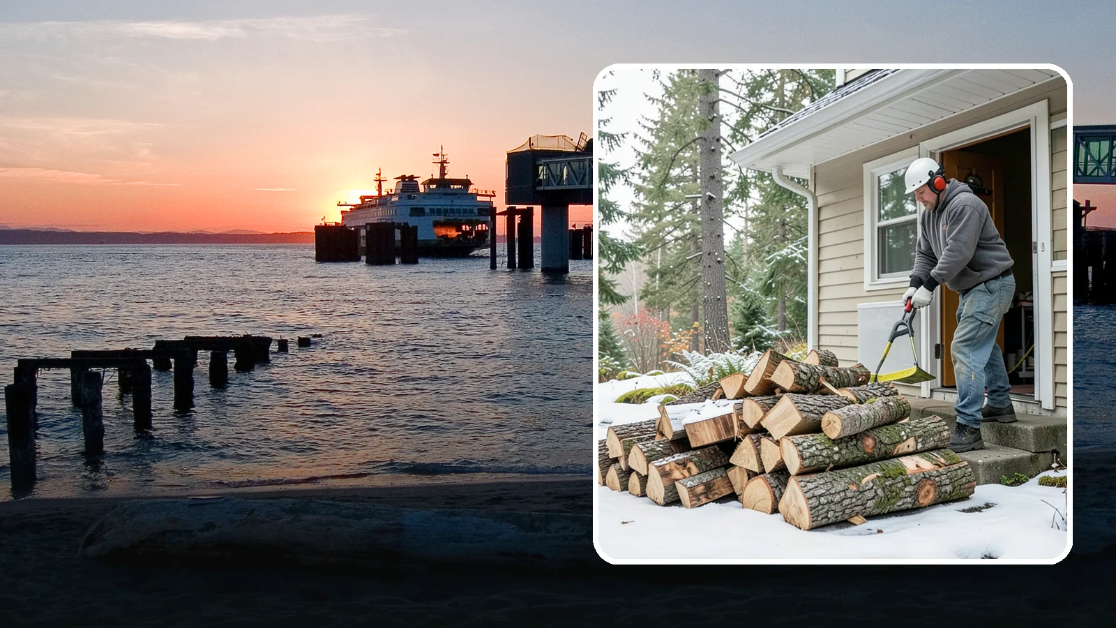 Power Outage Firewood in Edmonds, Snohomish County, WA - When the power goes out, we deliver dry, ready-to-burn wood so you can heat your home without the grid.