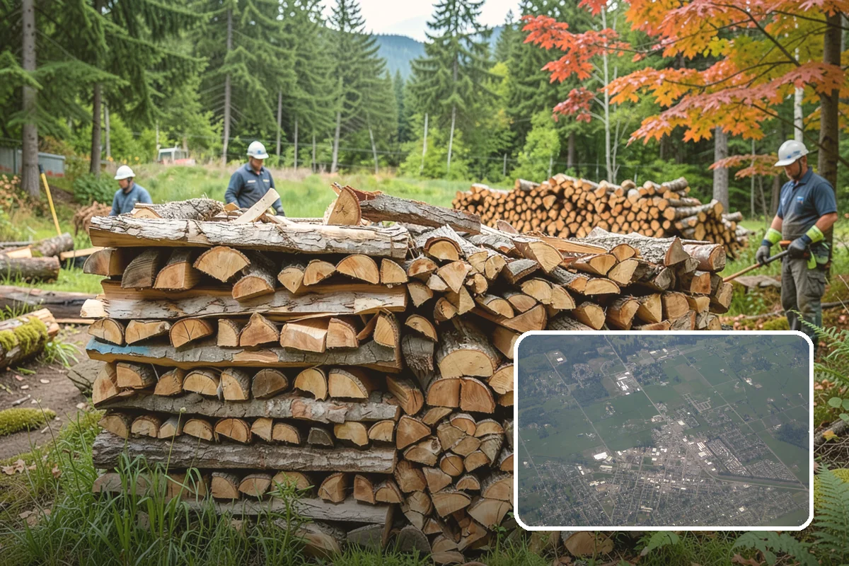 Power Outage Firewood in Enumclaw, King County, WA - Keeps your home heated when the grid is down