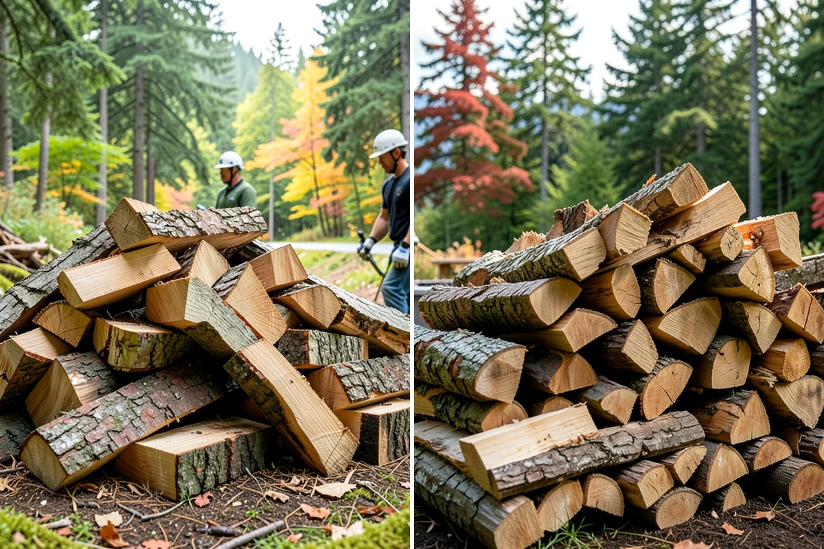 Power Outage Firewood in Enumclaw, King County, WA - Confirm your location and how much wood you need