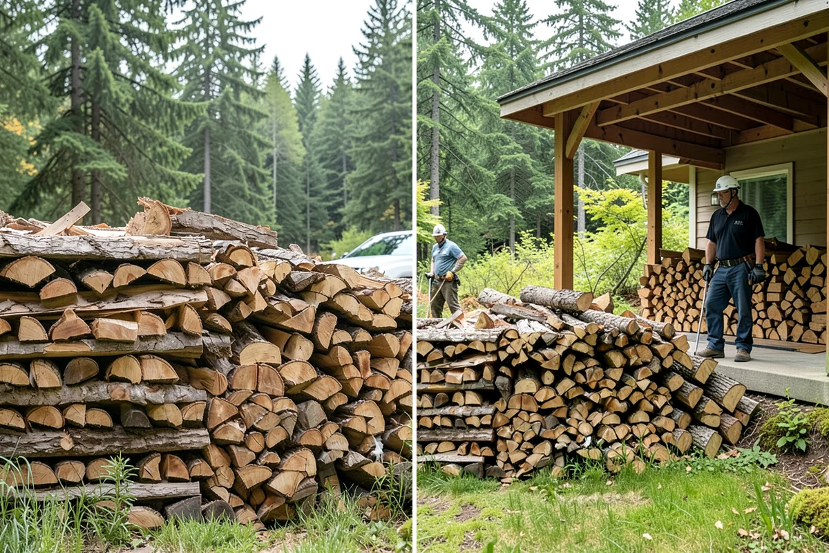 Power Outage Firewood in Federal Way, King County, WA - Confirm your location and how much wood you need