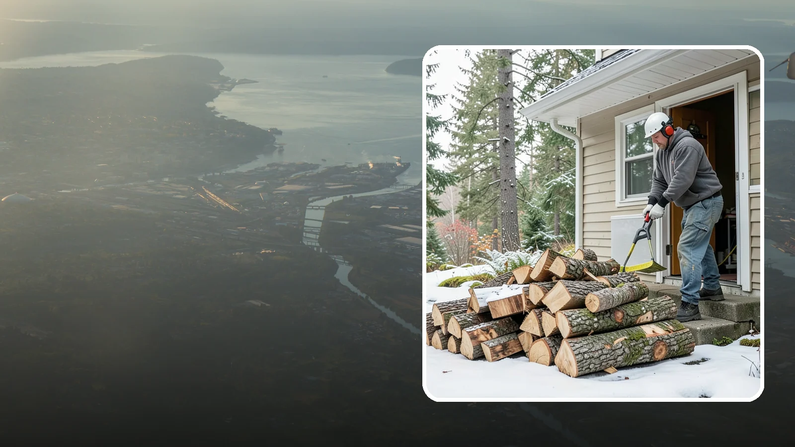 Power Outage Firewood in Fife, Pierce County, WA - When the power goes out, we deliver dry, ready-to-burn wood so you can heat your home without the grid.