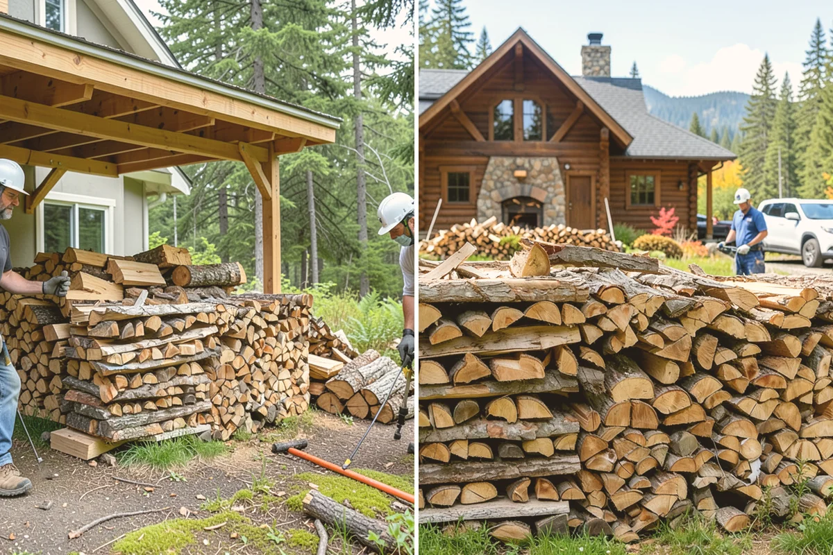 Power Outage Firewood in Fife, Pierce County, WA - Confirm your location and how much wood you need
