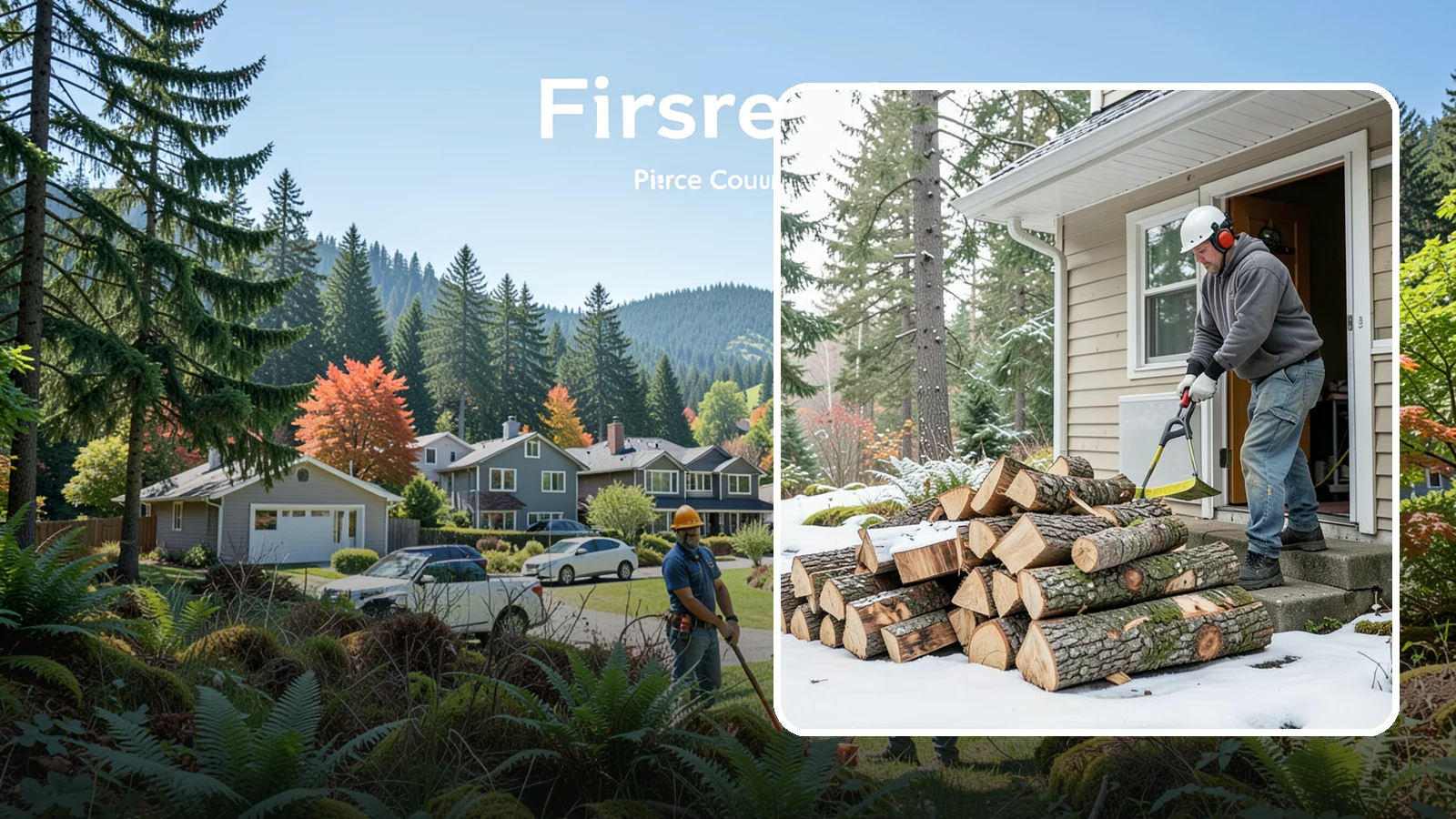 Power Outage Firewood in Fircrest, Pierce County, WA - When the power goes out, we deliver dry, ready-to-burn wood so you can heat your home without the grid.
