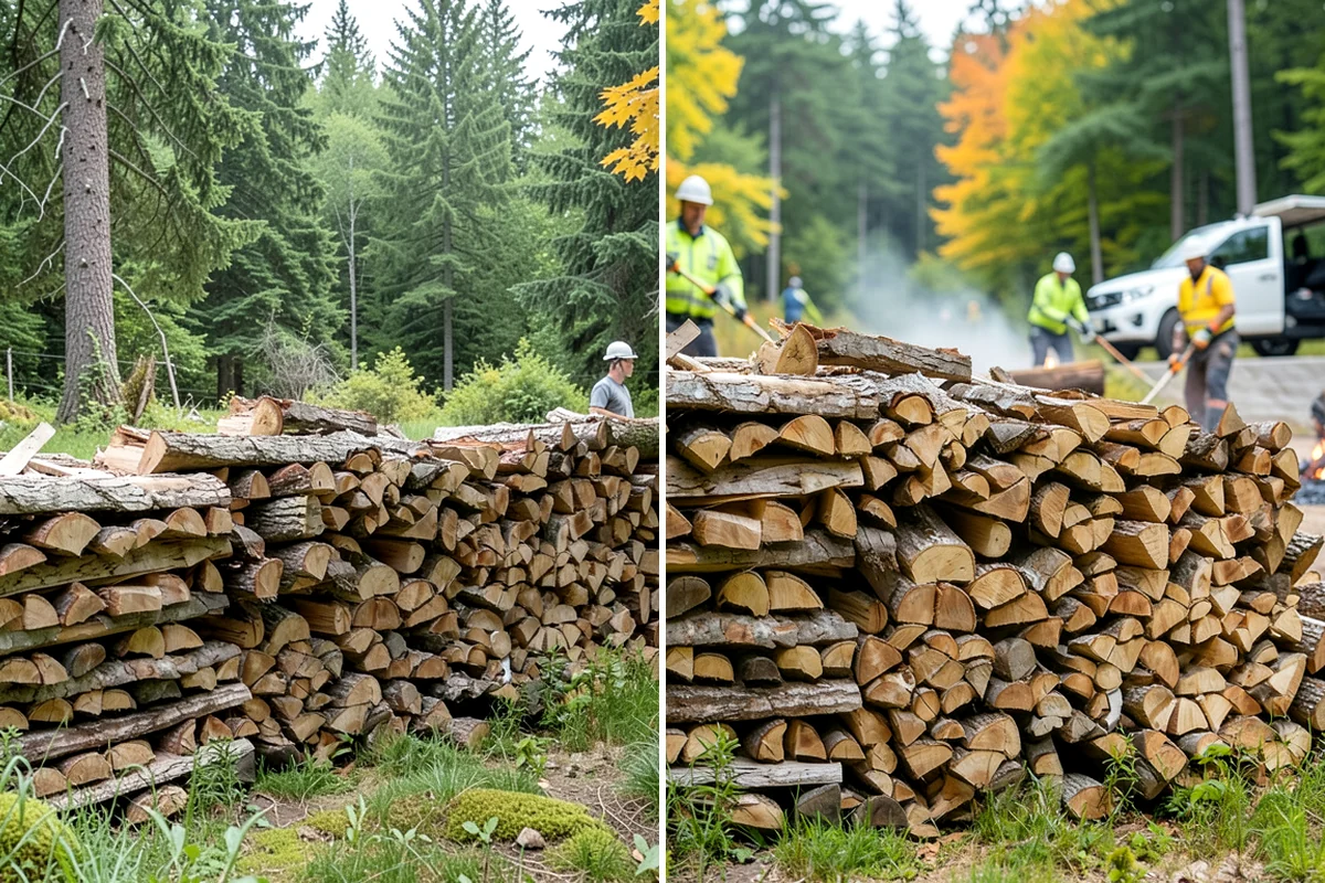Power Outage Firewood in Gig Harbor, Pierce County, WA - Confirm your location and how much wood you need