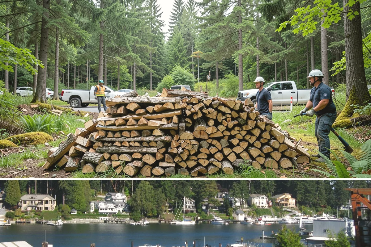 Power Outage Firewood in Gig Harbor, Pierce County, WA - Outages cluster in the stormy fall and winter months, so keeping our number handy and calling early makes all the difference.