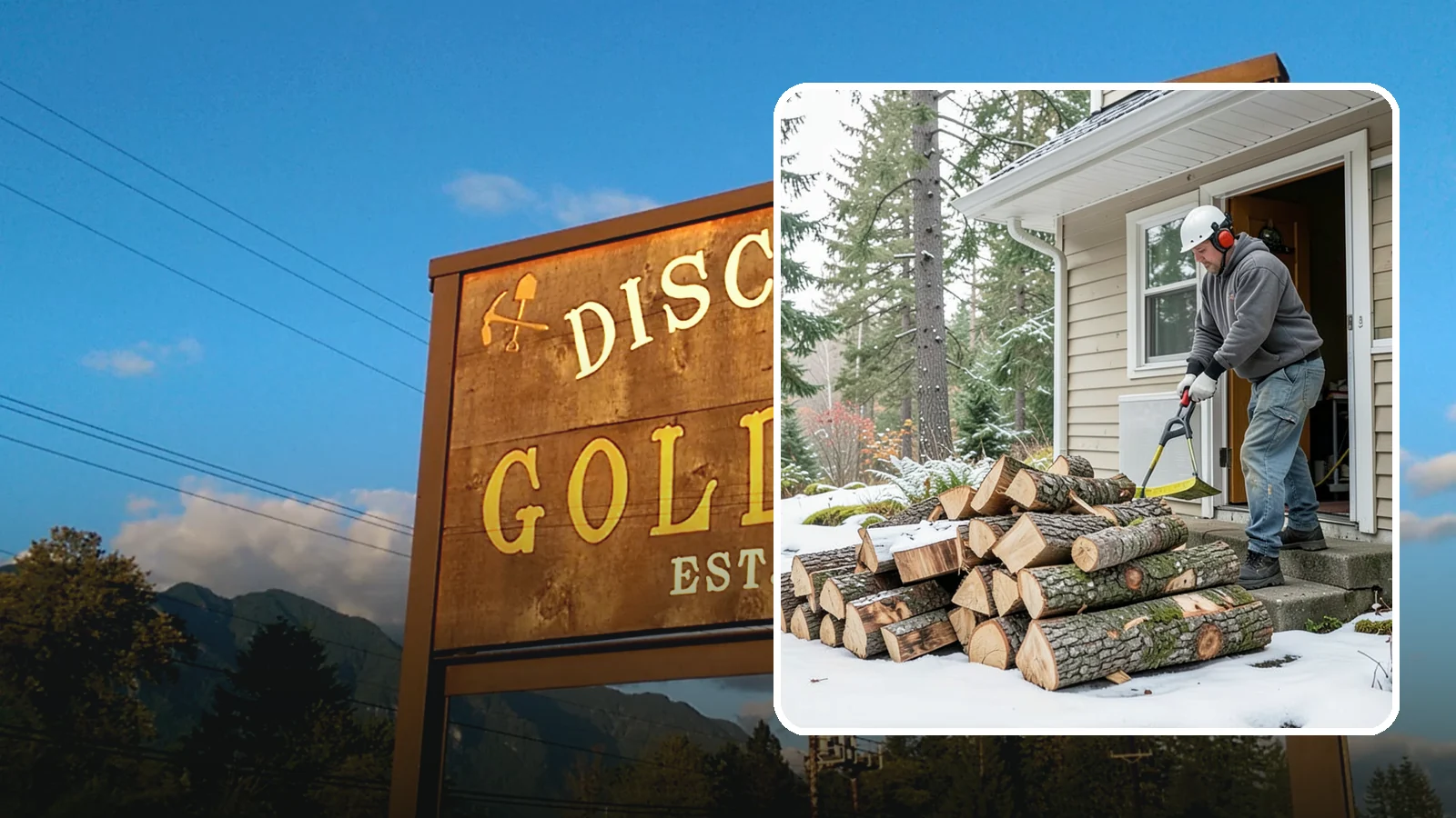 Power Outage Firewood in Gold Bar, Snohomish County, WA - When the power goes out, we deliver dry, ready-to-burn wood so you can heat your home without the grid.