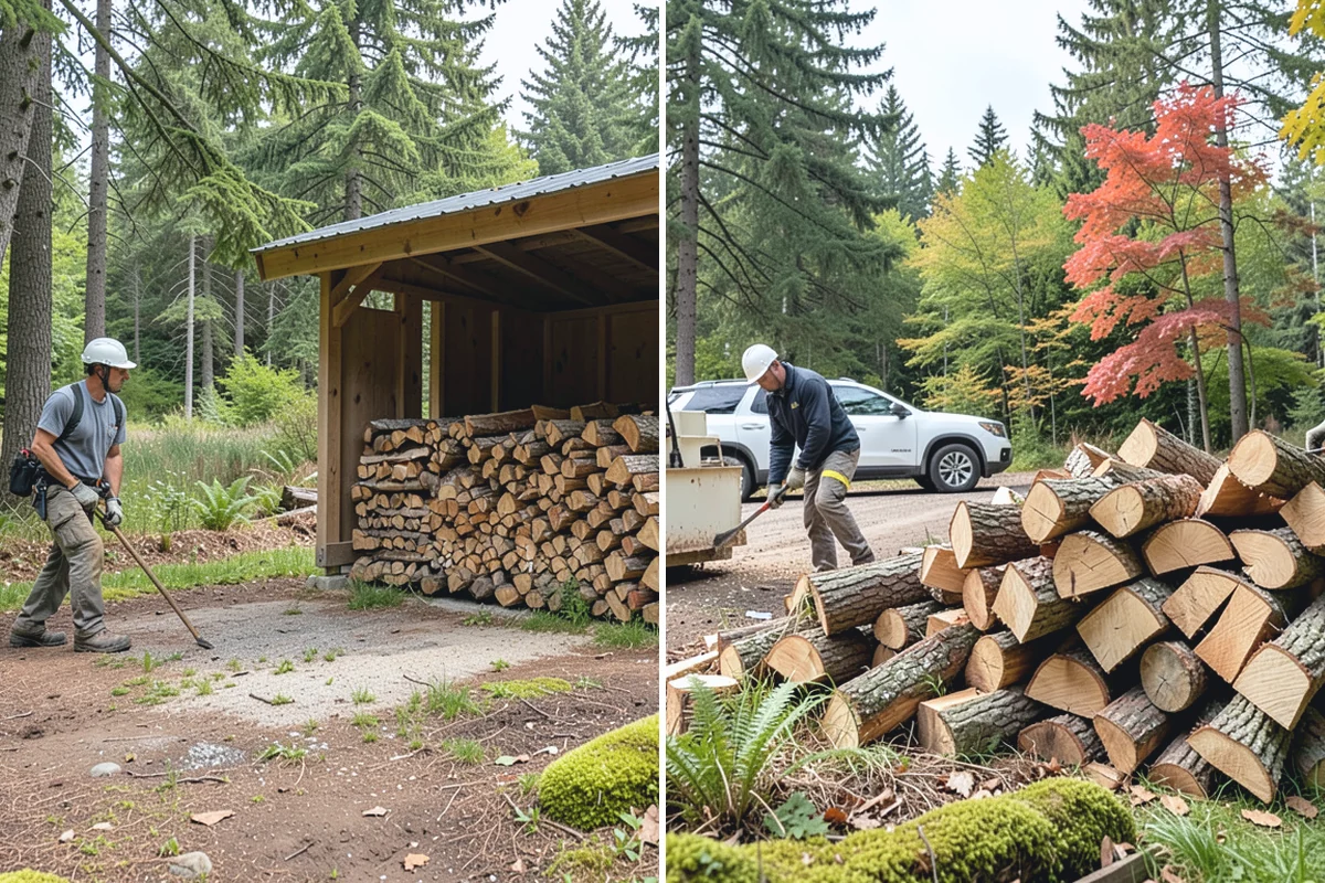 Power Outage Firewood in Granite Falls, Snohomish County, WA - Confirm your location and how much wood you need