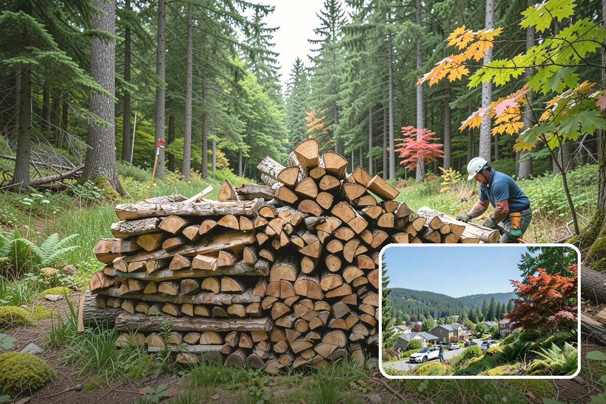 Power Outage Firewood in Index, Snohomish County, WA - Keeps your home heated when the grid is down