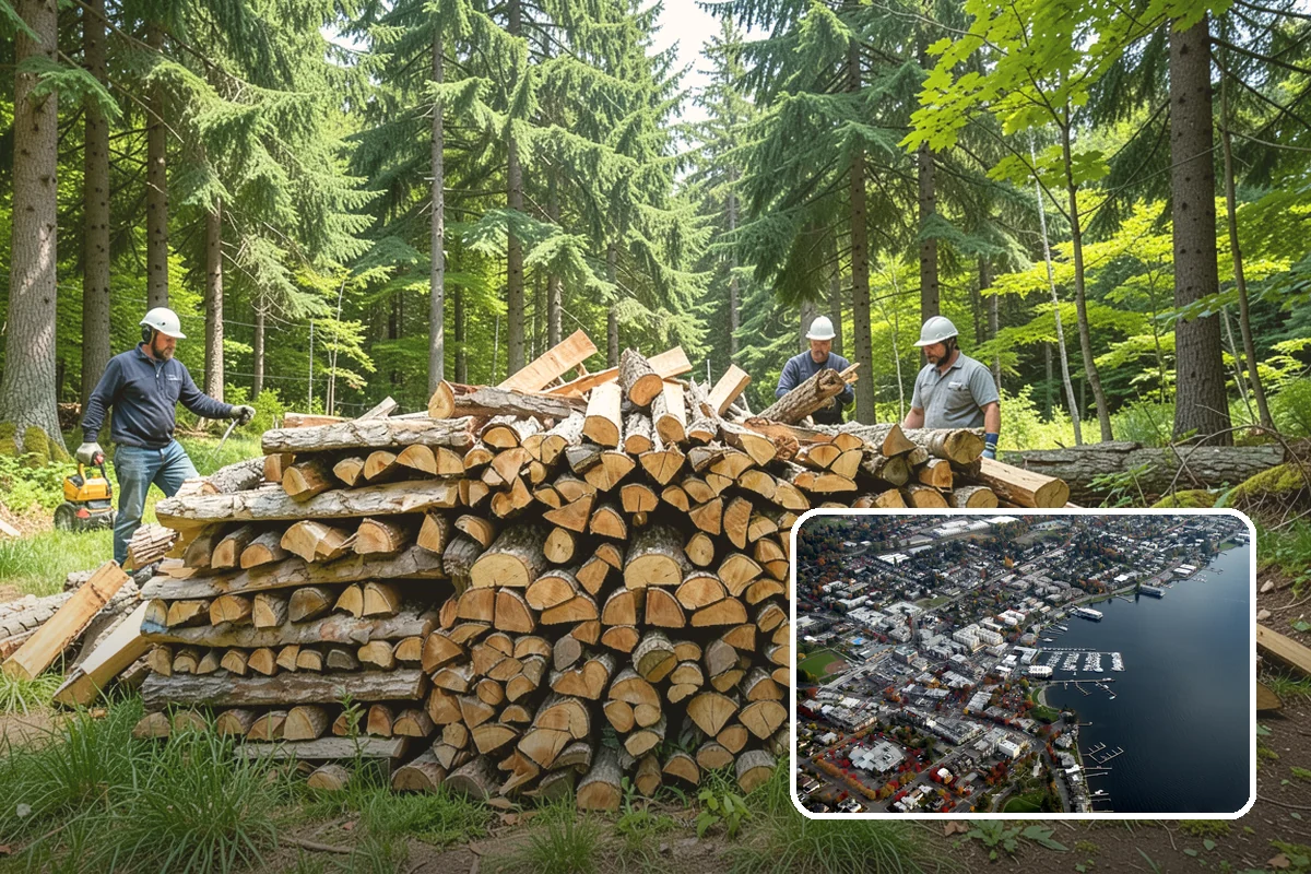 Power Outage Firewood in Kirkland, King County, WA - Keeps your home heated when the grid is down