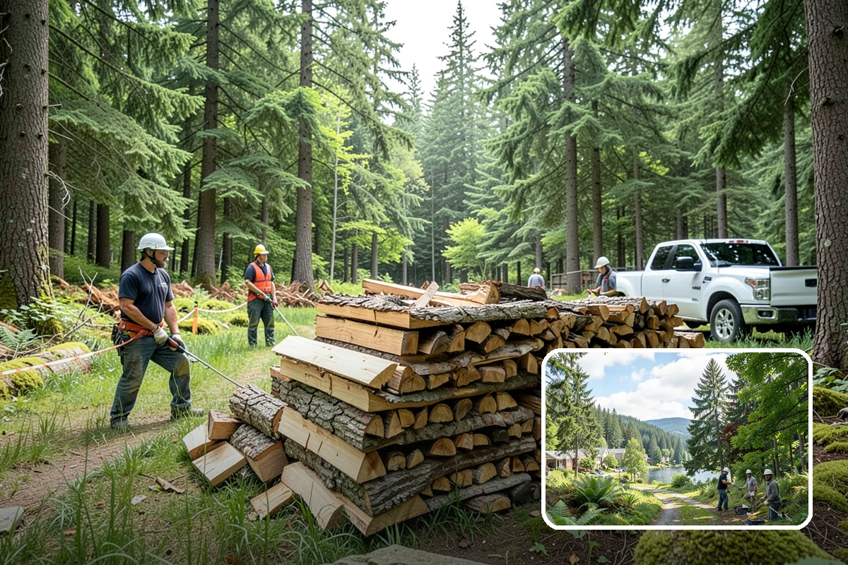 Power Outage Firewood in Lake Forest Park, King County, WA - Keeps your home heated when the grid is down