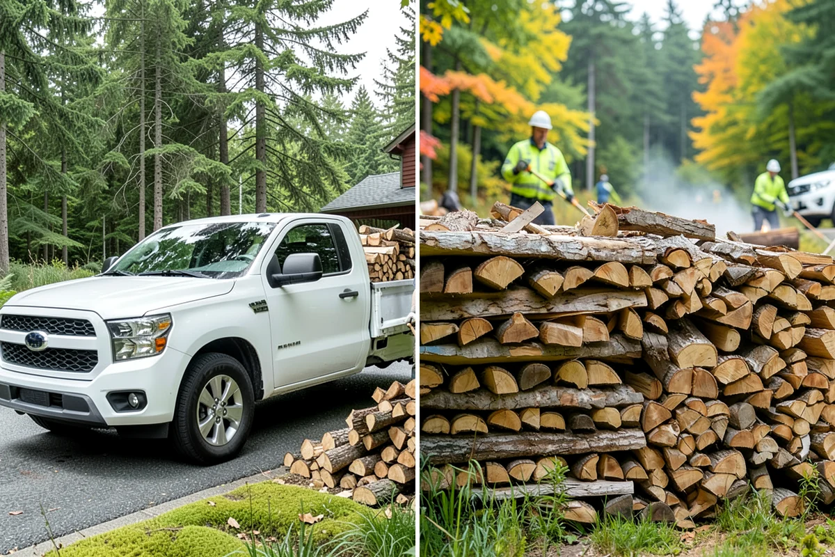 Power Outage Firewood in Lake Forest Park, King County, WA - Confirm your location and how much wood you need