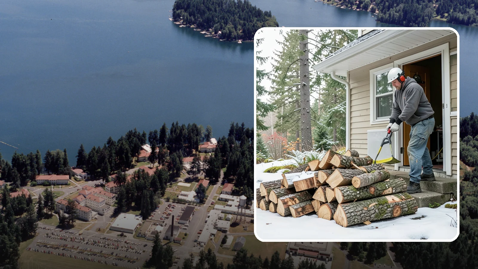 Power Outage Firewood in Lakewood, Pierce County, WA - When the power goes out, we deliver dry, ready-to-burn wood so you can heat your home without the grid.