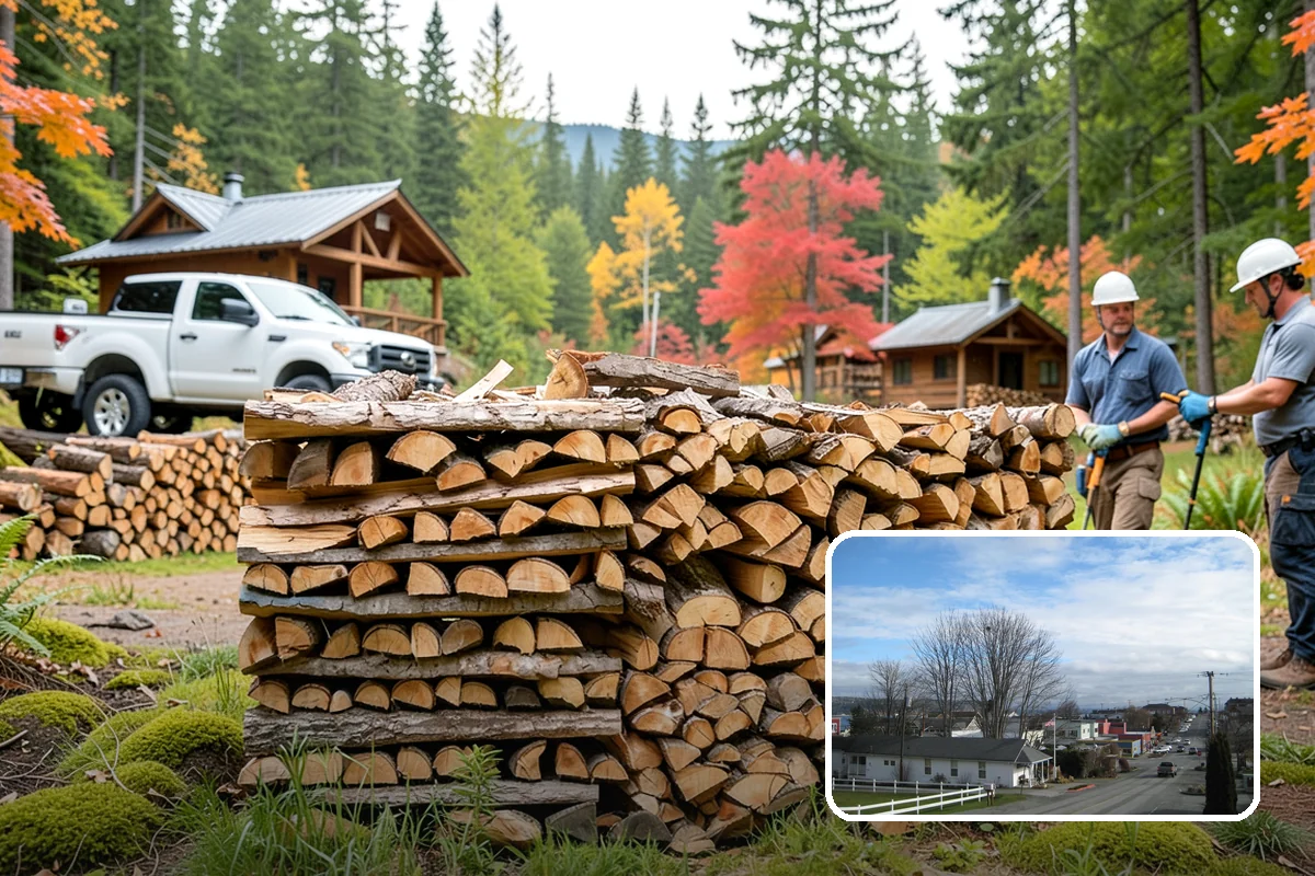 Power Outage Firewood in Langley, Island County, WA - Keeps your home heated when the grid is down
