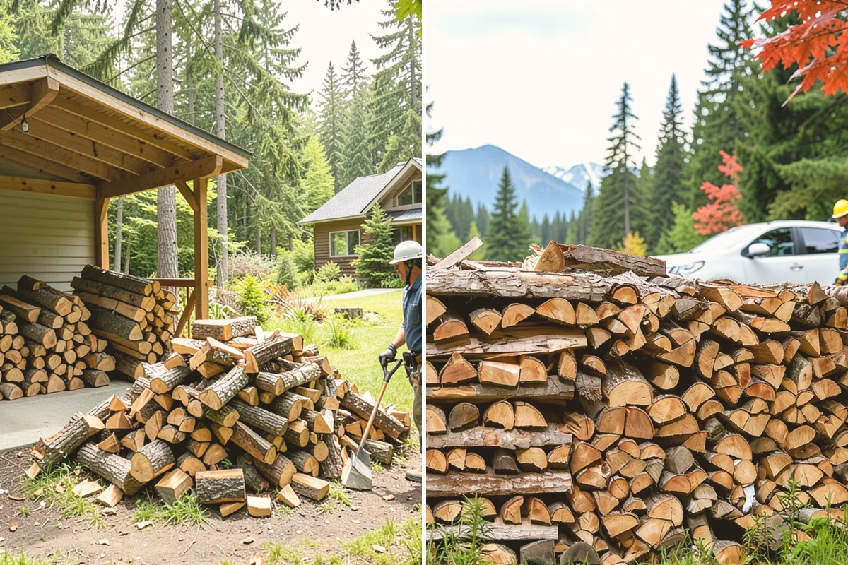 Power Outage Firewood in Langley, Island County, WA - Confirm your location and how much wood you need