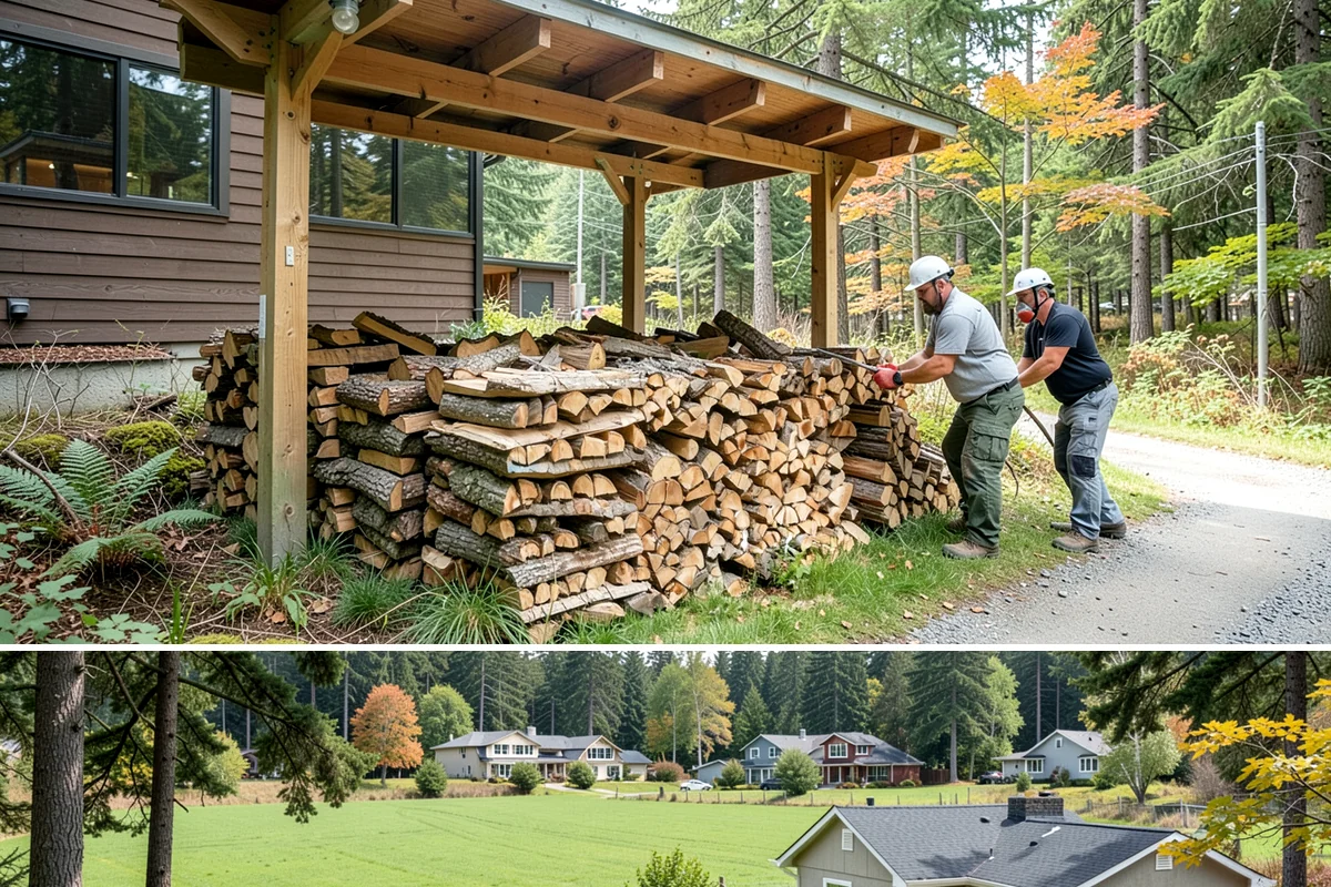Power Outage Firewood in Lyman, WA - Outages cluster in the stormy fall and winter months, so keeping our number handy and calling early makes all the difference.