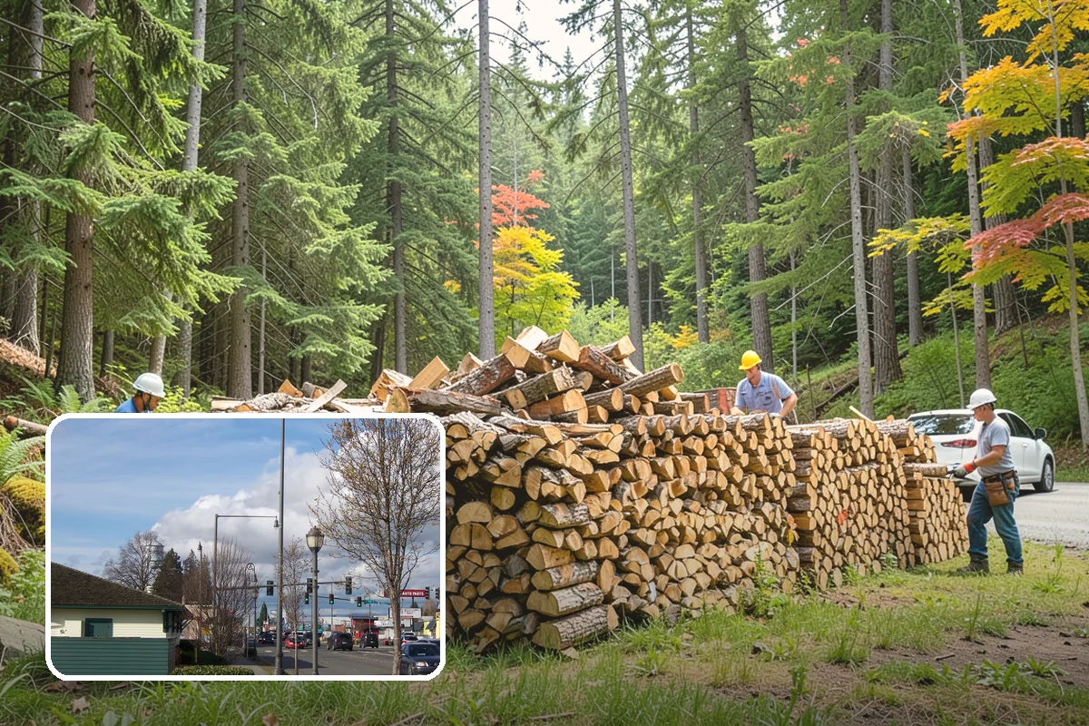 Power Outage Firewood in Marysville, Snohomish County, WA - Keeps your home heated when the grid is down