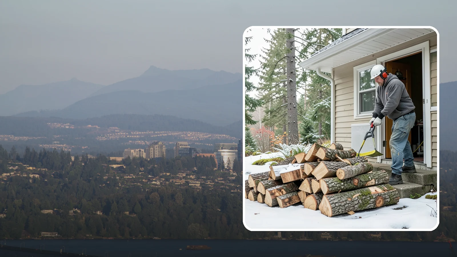 Power Outage Firewood in Medina, King County, WA - When the power goes out, we deliver dry, ready-to-burn wood so you can heat your home without the grid.