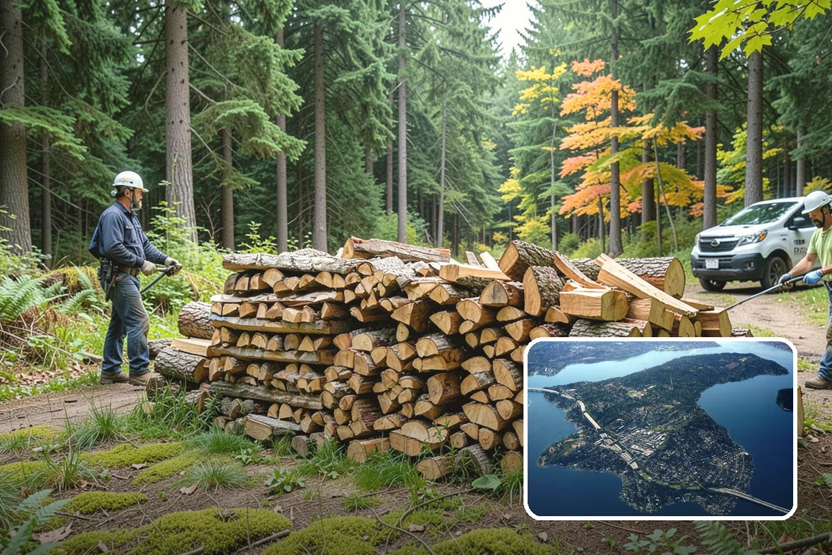 Power Outage Firewood in Mercer Island, King County, WA - Keeps your home heated when the grid is down