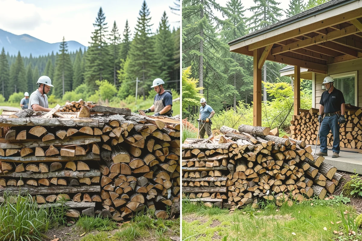 Power Outage Firewood in Mercer Island, King County, WA - Confirm your location and how much wood you need