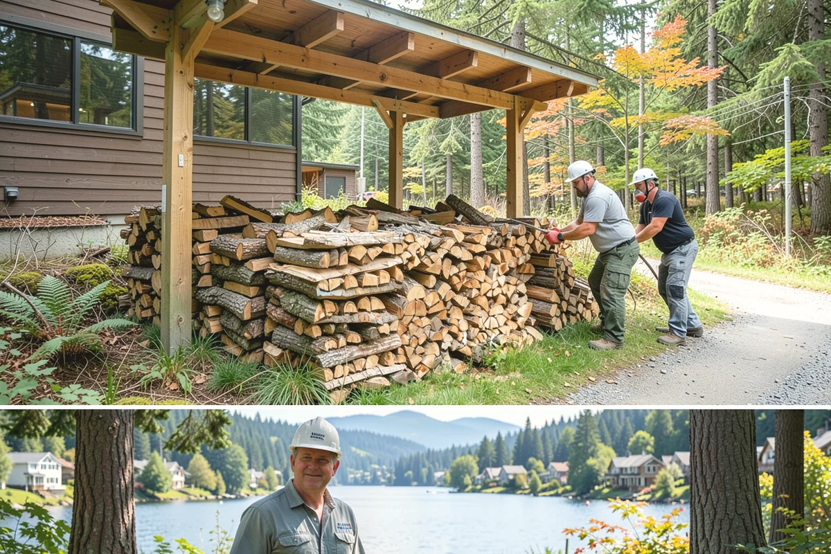 Power Outage Firewood in Milton, King County, WA - Outages cluster in the stormy fall and winter months, so keeping our number handy and calling early makes all the difference.