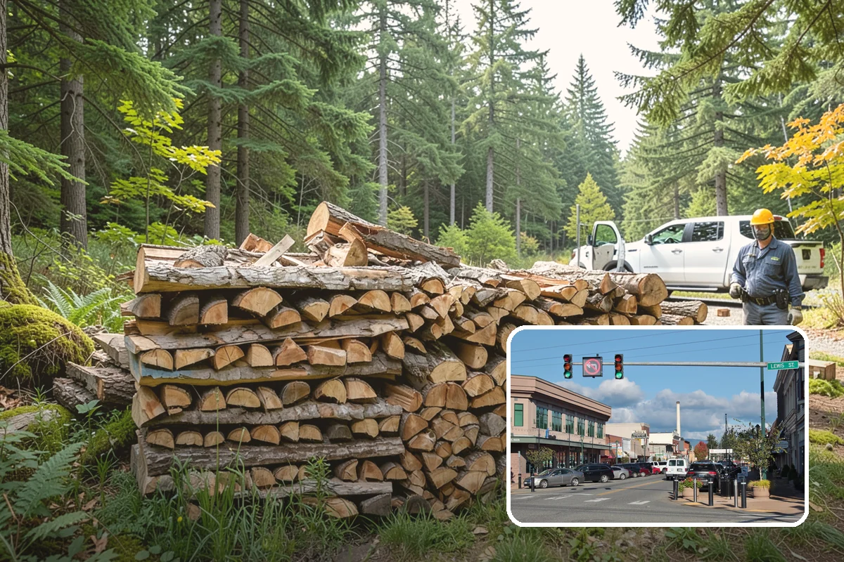 Power Outage Firewood in Monroe, Snohomish County, WA - Keeps your home heated when the grid is down