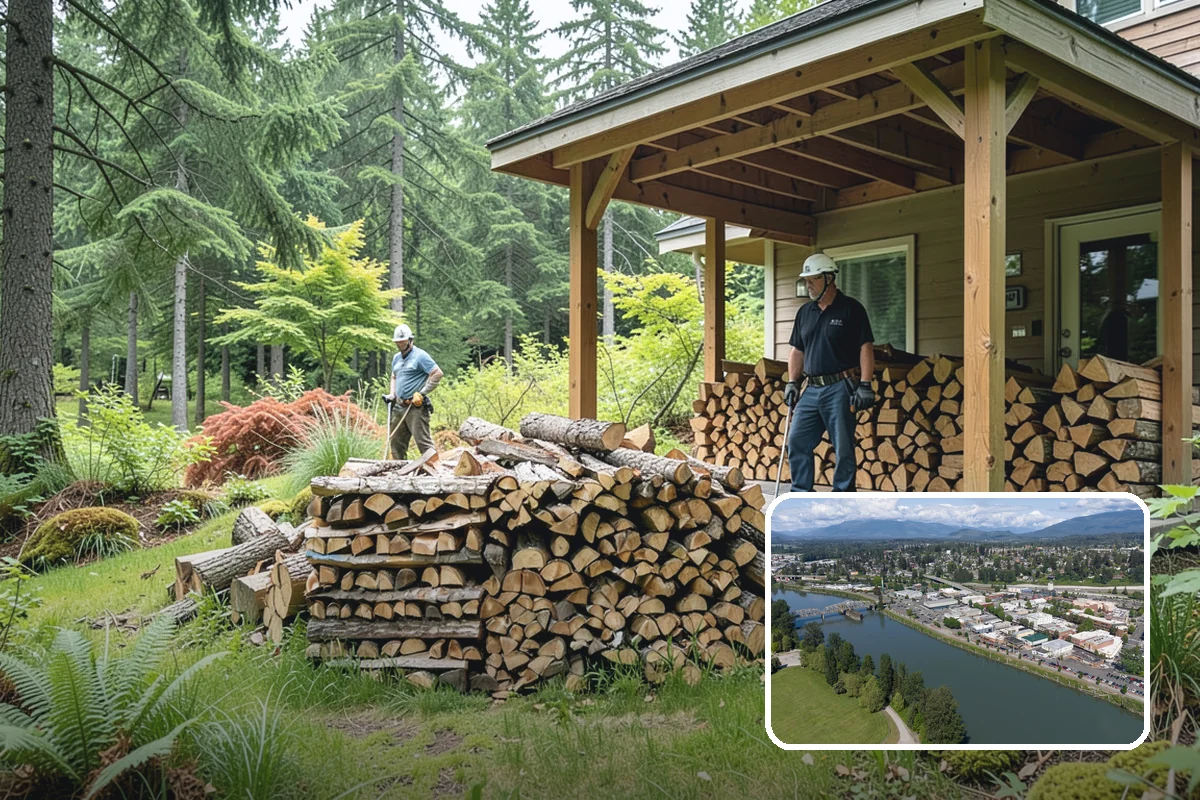 Power Outage Firewood in Mount Vernon, Skagit County, WA - Keeps your home heated when the grid is down