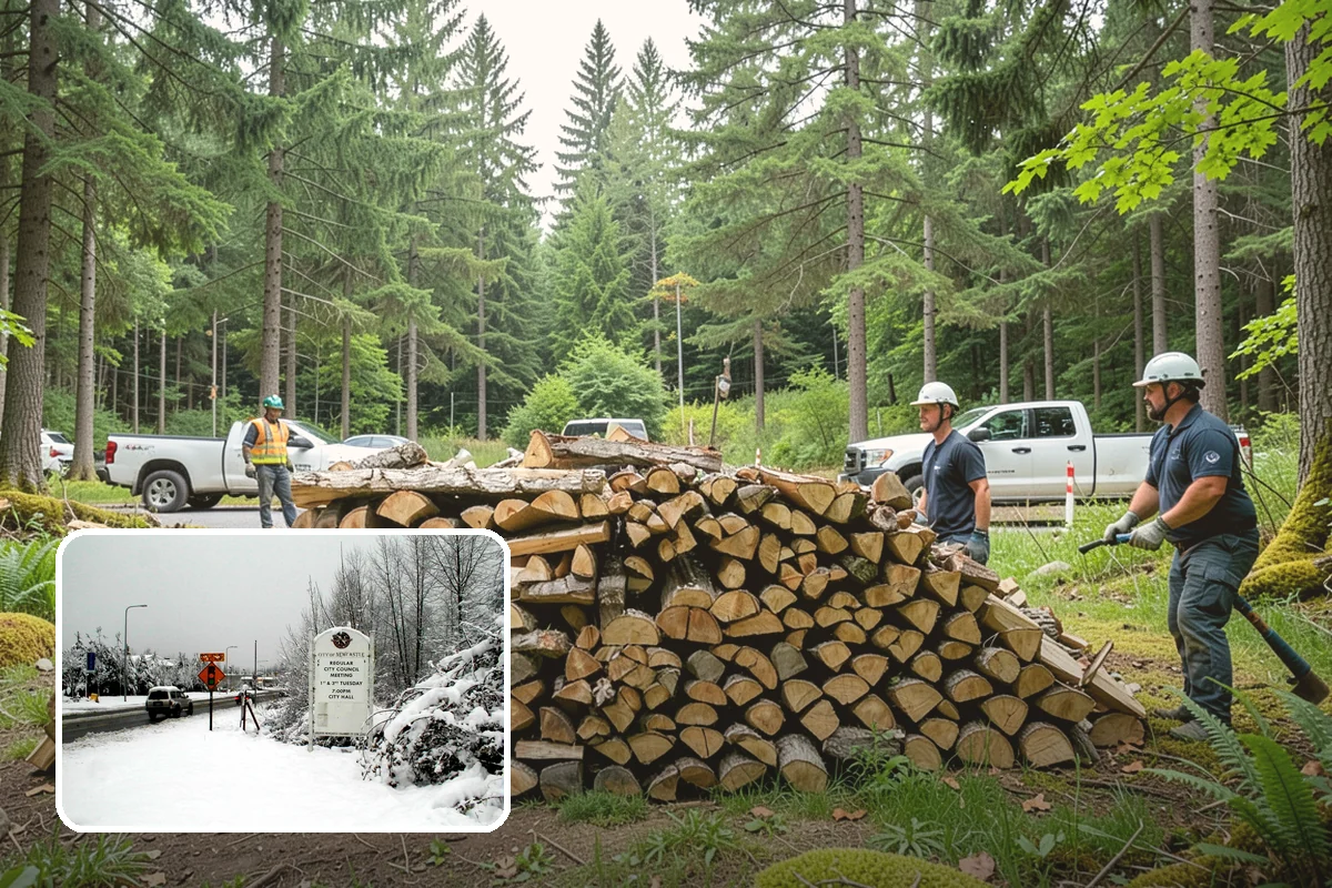 Power Outage Firewood in Newcastle, King County, WA - Keeps your home heated when the grid is down