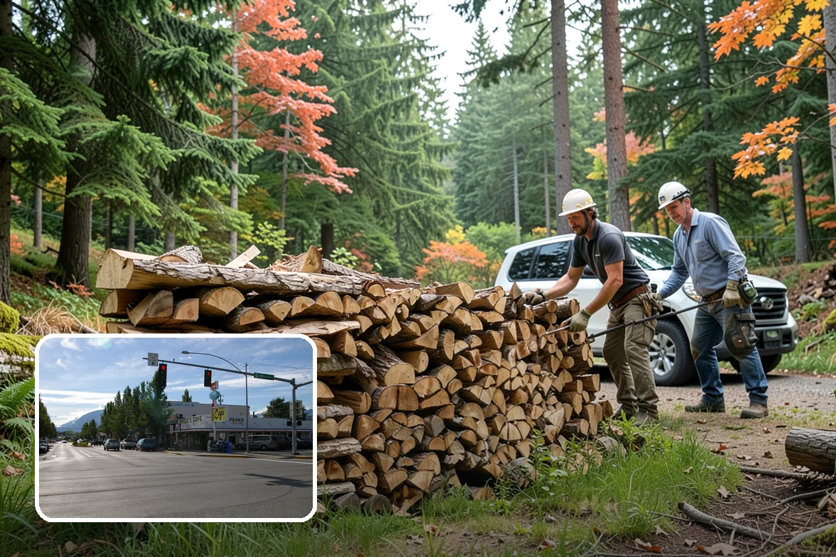 Power Outage Firewood in North Bend, King County, WA - Keeps your home heated when the grid is down