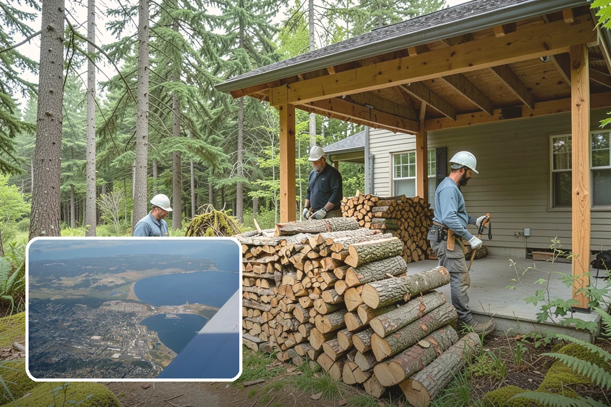 Power Outage Firewood in Oak Harbor, Island County, WA - Keeps your home heated when the grid is down