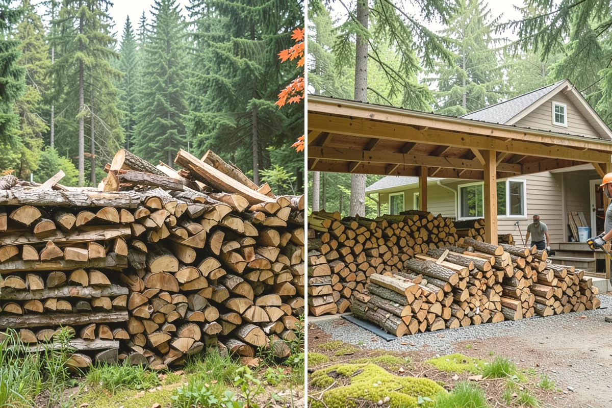 Power Outage Firewood in Oak Harbor, Island County, WA - Confirm your location and how much wood you need