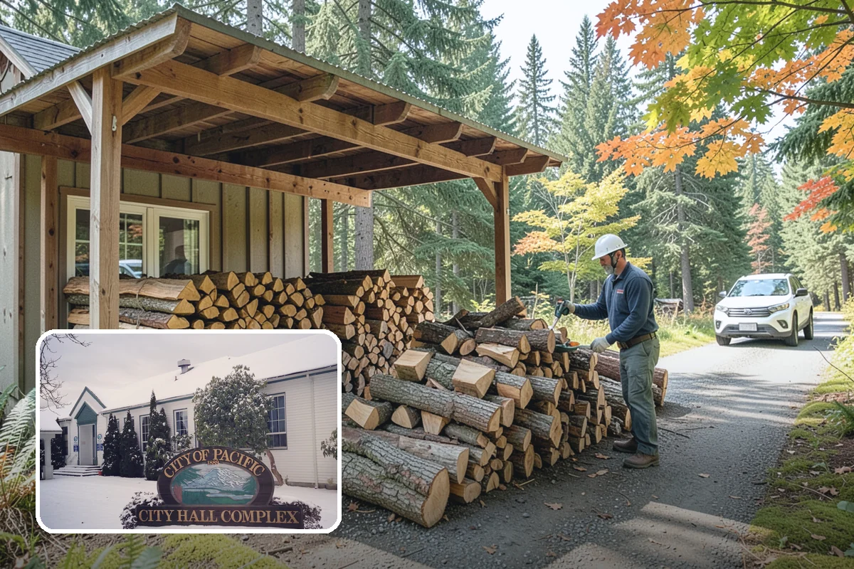 Power Outage Firewood in Pacific, King County, WA - Keeps your home heated when the grid is down