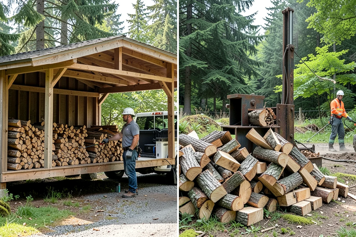 Power Outage Firewood in Pacific, King County, WA - Confirm your location and how much wood you need
