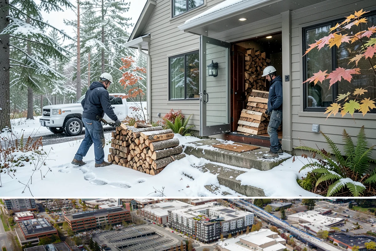 Power Outage Firewood in Redmond, King County, WA - Outages cluster in the stormy fall and winter months, so keeping our number handy and calling early makes all the difference.