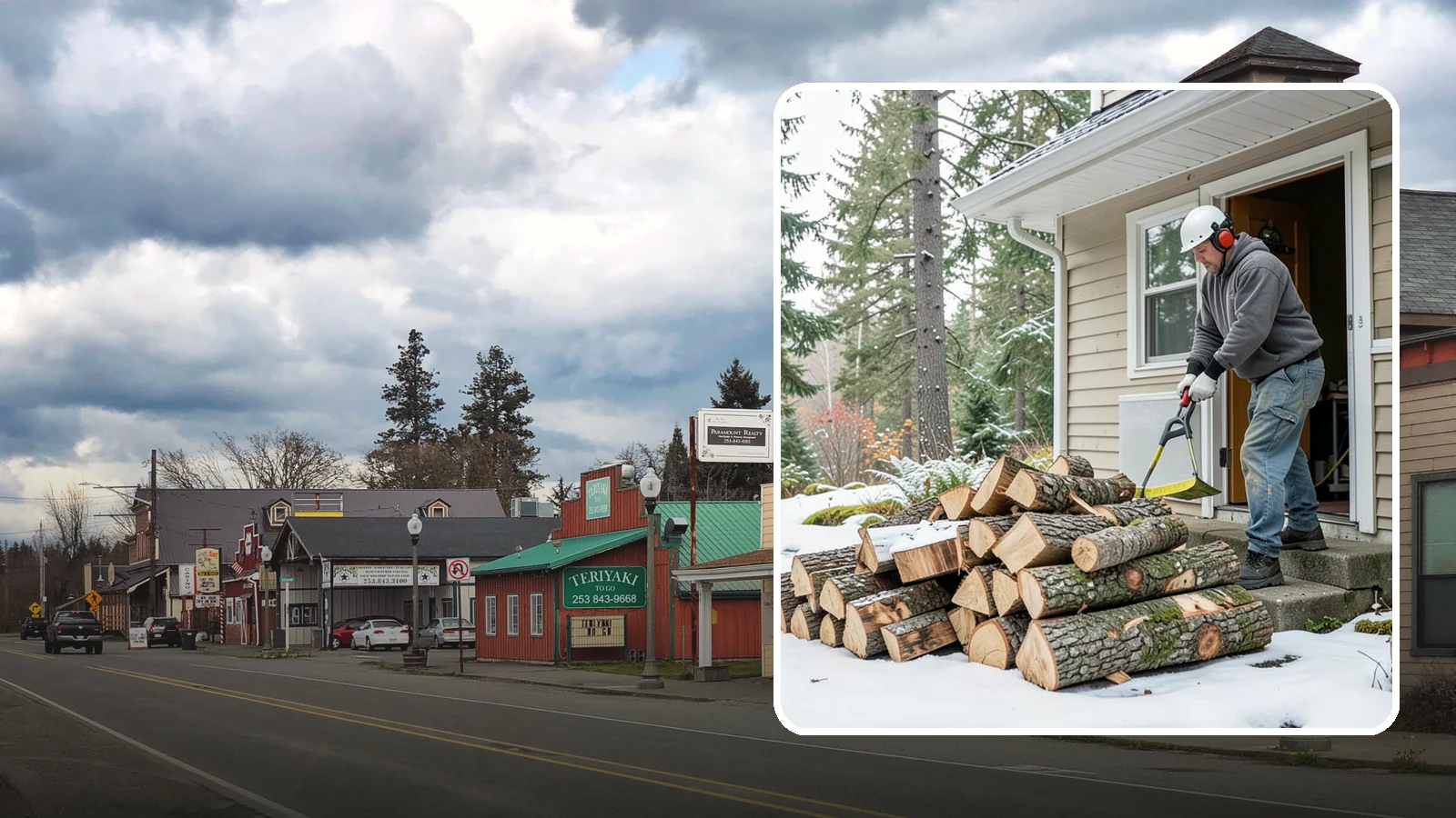 Power Outage Firewood in Roy, Pierce County, WA - When the power goes out, we deliver dry, ready-to-burn wood so you can heat your home without the grid.