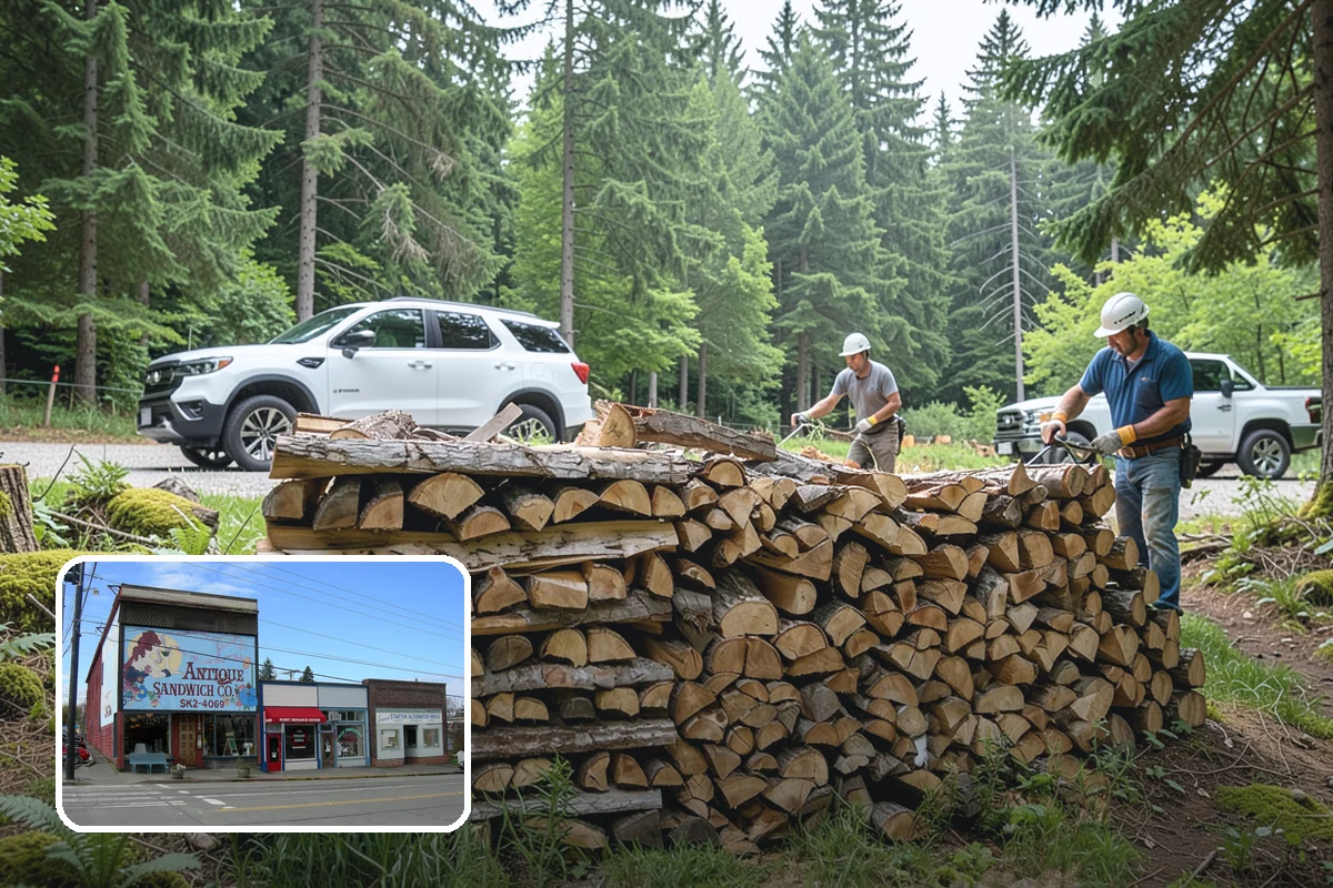Power Outage Firewood in Ruston, Pierce County, WA - Keeps your home heated when the grid is down