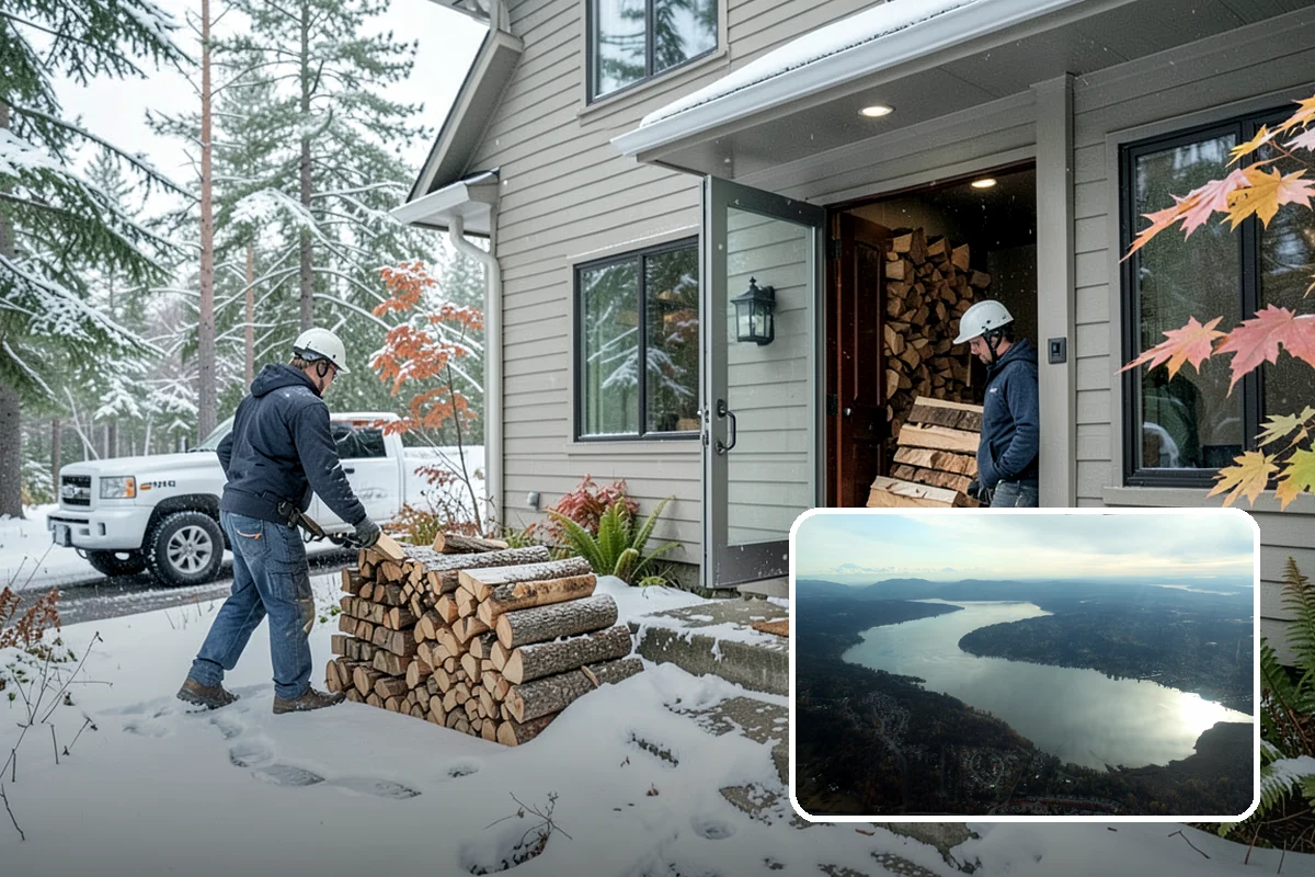 Power Outage Firewood in Sammamish, King County, WA - Keeps your home heated when the grid is down