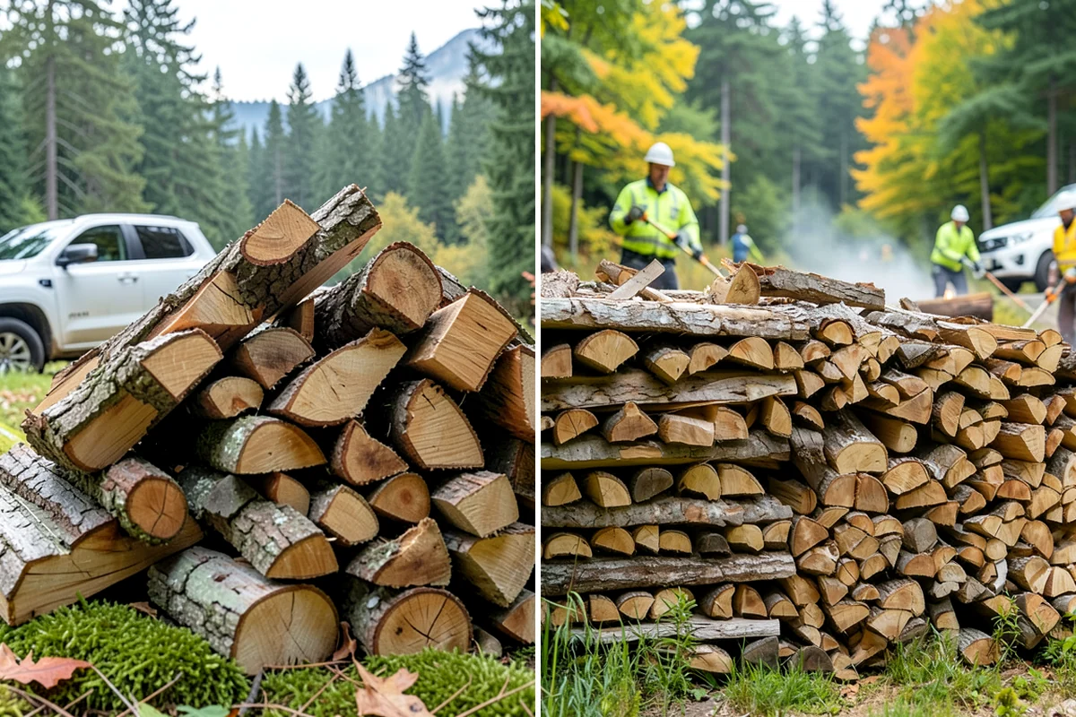 Power Outage Firewood in SeaTac, King County, WA - Confirm your location and how much wood you need