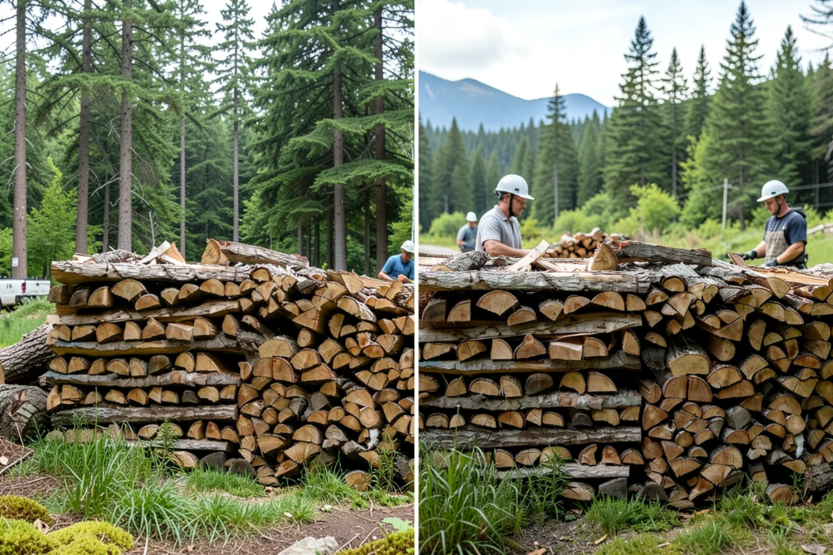 Power Outage Firewood in Seattle, King County, WA - Confirm your location and how much wood you need