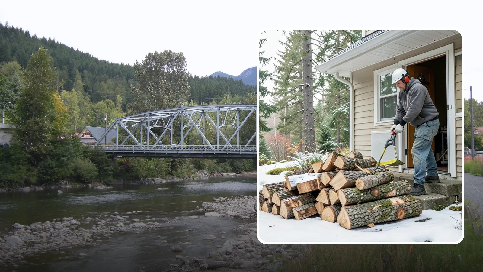 Power Outage Firewood in Skykomish, King County, WA - When the power goes out, we deliver dry, ready-to-burn wood so you can heat your home without the grid.