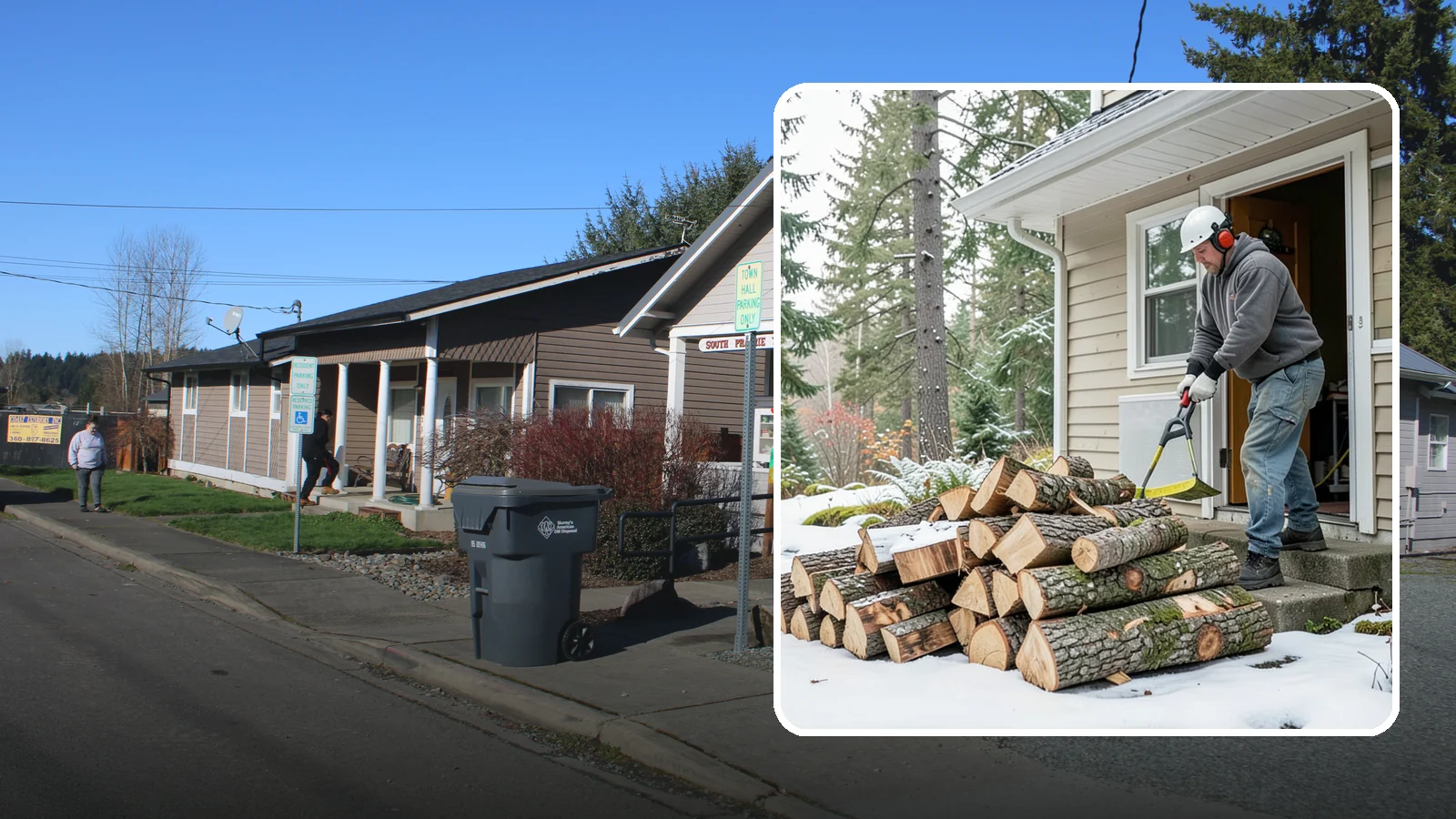 Power Outage Firewood in South Prairie, Pierce County, WA - When the power goes out, we deliver dry, ready-to-burn wood so you can heat your home without the grid.