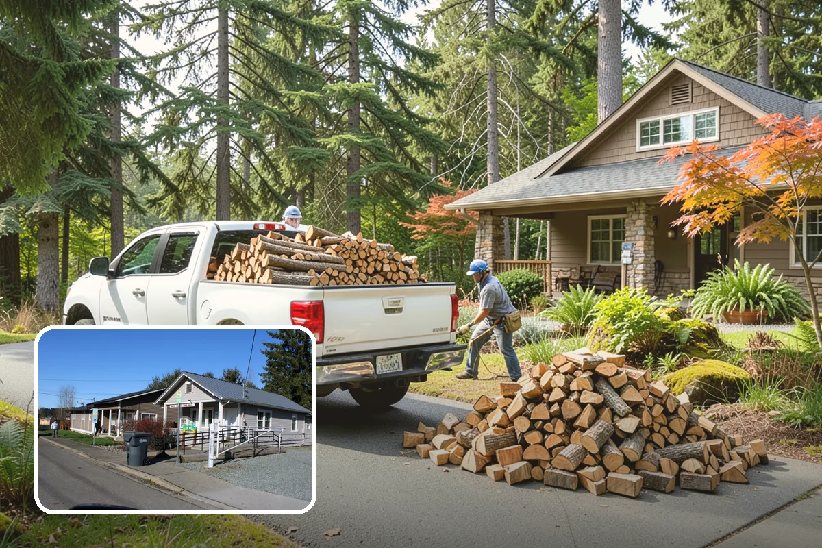 Power Outage Firewood in South Prairie, Pierce County, WA - Keeps your home heated when the grid is down