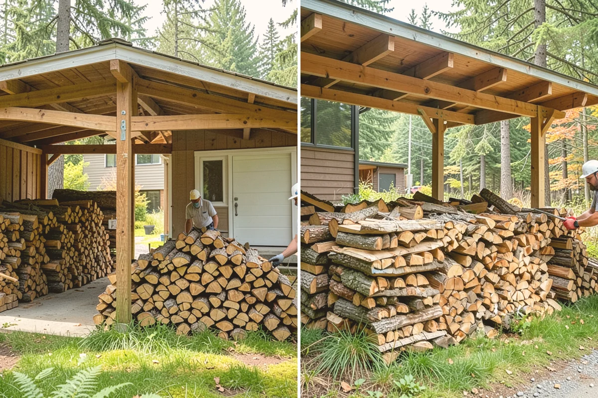 Power Outage Firewood in Stanwood, Snohomish County, WA - Confirm your location and how much wood you need