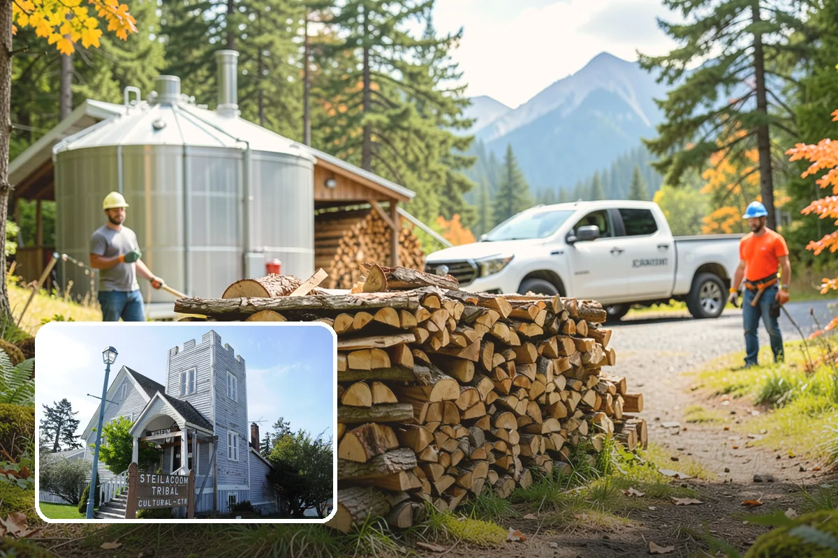 Power Outage Firewood in Steilacoom, Pierce County, WA - Keeps your home heated when the grid is down