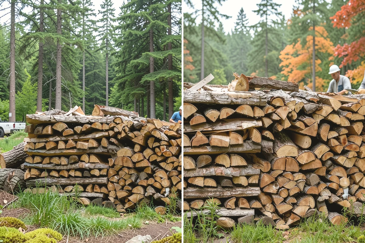 Power Outage Firewood in Steilacoom, Pierce County, WA - Confirm your location and how much wood you need