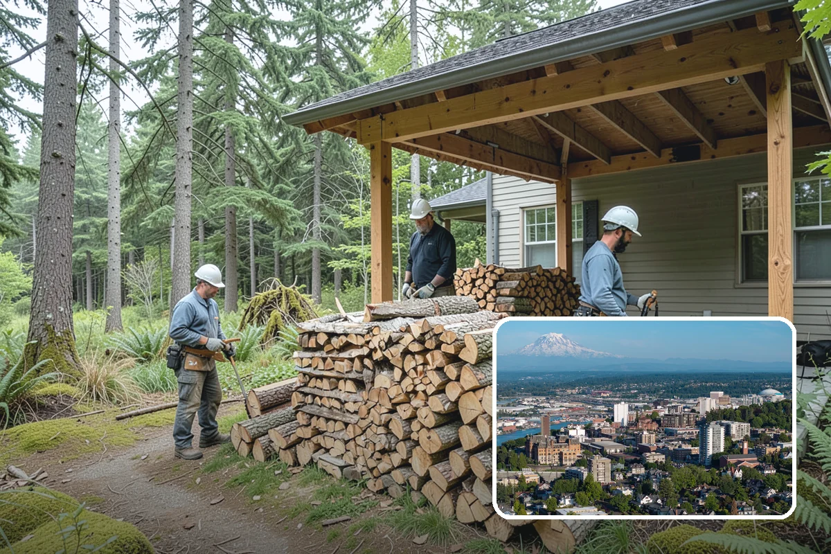 Power Outage Firewood in Tacoma, Pierce County, WA - Keeps your home heated when the grid is down