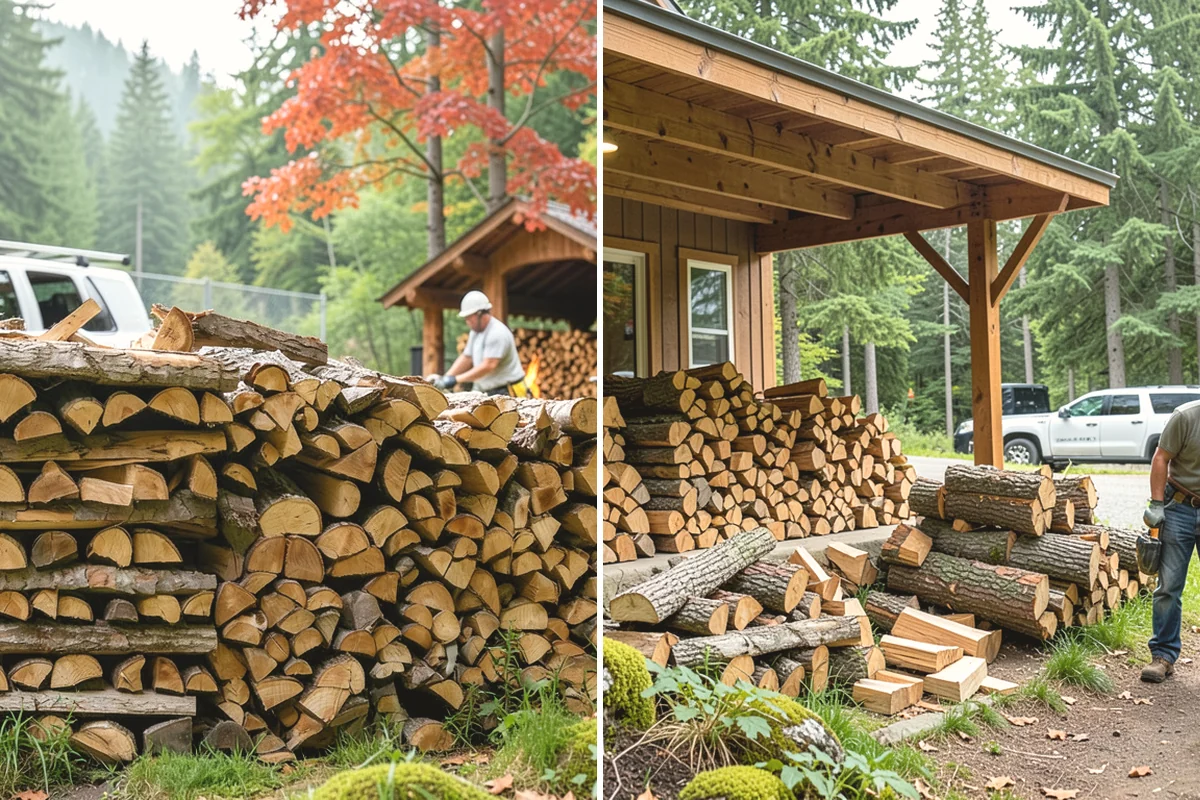 Power Outage Firewood in Tacoma, Pierce County, WA - Confirm your location and how much wood you need