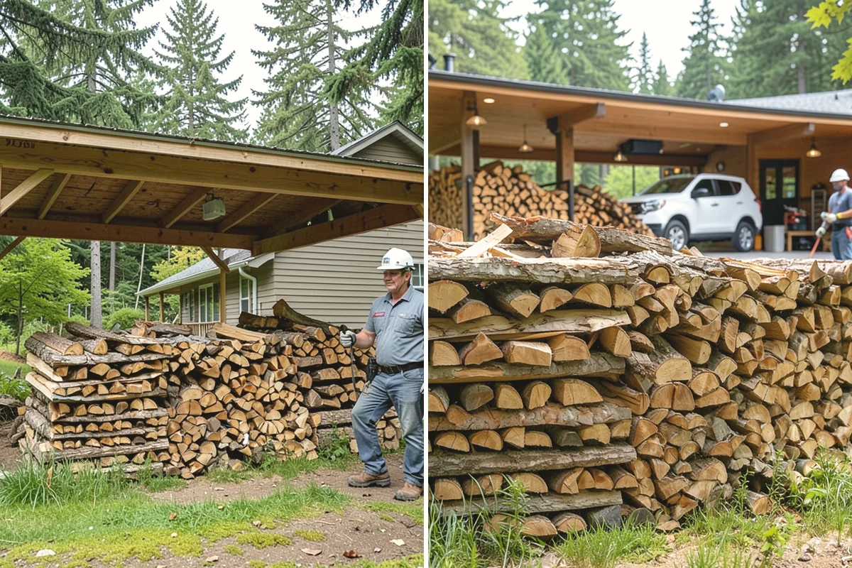 Power Outage Firewood in Tukwila, King County, WA - Confirm your location and how much wood you need