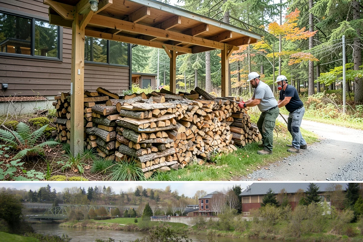 Power Outage Firewood in Tukwila, King County, WA - Outages cluster in the stormy fall and winter months, so keeping our number handy and calling early makes all the difference.