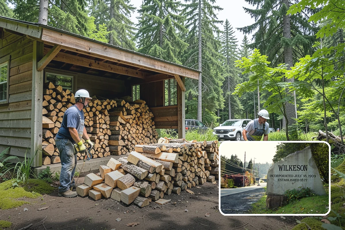 Power Outage Firewood in Wilkeson, Pierce County, WA - Keeps your home heated when the grid is down